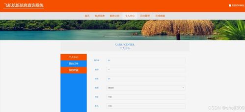 java vue计算机毕设飞机航班信息查询系统